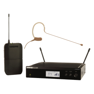 Shure BLX14RE /MX53 Rack-es Presenter szett, MX-153 fülmikrofon Shure BLX14RE /MX53 Rack-es Presenter szett, MX-153 fülmikrofon