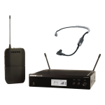 Shure BLX14RE /SM35 Rack-es Presenter szett, SM35 fejmikrofon