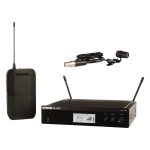 Shure BLX14RE /W85 Rack-es Presenter szett, WL185 csiptetős mikrofon