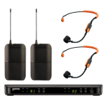 Shure BLX188E /SM31 Dupla presenter szett, SM31FH fejmikrofonnal