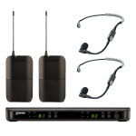 Shure BLX188E /SM35 Dupla presenter szett, SM35 fejmikrofonnal