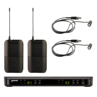 Shure BLX188E /W85 Dupla presenter szett, WL185 csiptetős mikrofonnal Shure BLX188E /W85 Dupla presenter szett, WL185 csiptetős mikrofonnal
