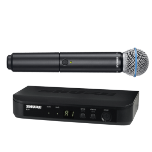 Shure BLX24 /B58 Vokál szett, Beta58 mikrofonfejjel Shure BLX24 /B58 Vokál szett, Beta58 mikrofonfejjel