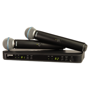 Shure BLX288E /B58 Dupla vokál szett, Beta58 mikrofonfejjel Shure BLX288E /B58 Dupla vokál szett, Beta58 mikrofonfejjel