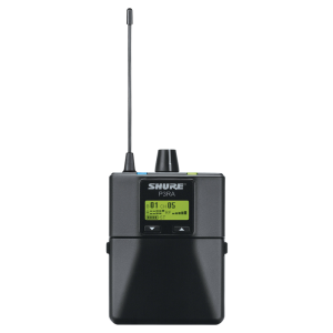 Shure P3RA PSM300 vezetéknélküli fém házas vevő Shure P3RA PSM300 vezetéknélküli fém házas vevő