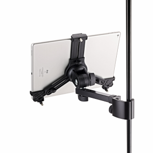 König & Meyer KM1979101655 univerzális tablet PC tartó állvány oszlopára rögzíthető