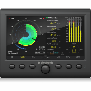 TC Electronic Clarity M Stereo És 5.1 Audió Analizátor TC Electronic Clarity M Stereo És 5.1 Audió Analizátor