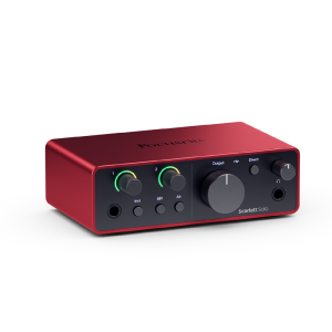 Focusrite Scarlett Solo 4th GEN Hangkártya Focusrite Scarlett Solo 4th GEN Hangkártya