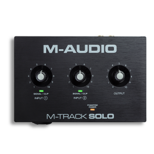 M-Audio M-Track Solo USB / Audió Interfész M-Audio M-Track Solo USB / Audió Interfész
