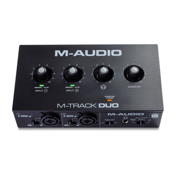 M-Audio M-Track Duo  2-csatornás USB audio interface