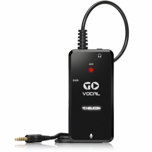 TC Helicon GO VOCAL Mikrofon előfok Mobil Eszközökre TC Helicon GO VOCAL Mikrofon előfok Mobil Eszközökre