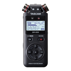 Tascam DR05XP Sztereó kézi hangrögzítő és USB interfész Tascam DR05XP Sztereó kézi hangrögzítő és USB interfész