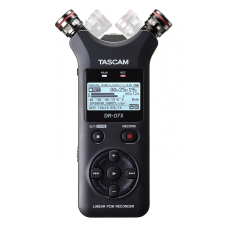 Tascam DR07XP Digitális Sztereó kézi hangrögzítő és USB Audio Interfész