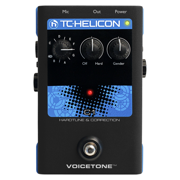 TC Helicon VoiceTone C1 Ének Effekt Pedál