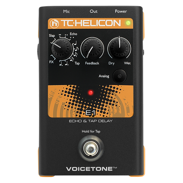 TC Helicon VoiceTone E1 Ének Effekt Pedál