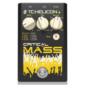 TC Helicon Critical Mass Ének Effekt TC Helicon Critical Mass Ének Effekt