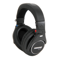 Shure SRH840 Referencia stúdió fejhallgató