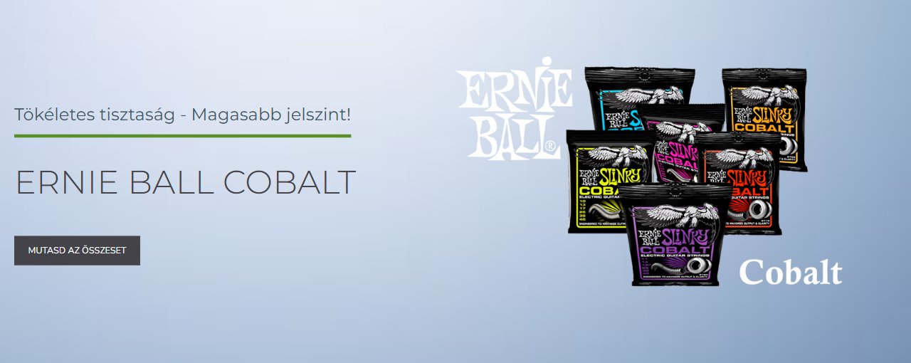 Ernie Ball Cobalt elektromos gitárhúrok