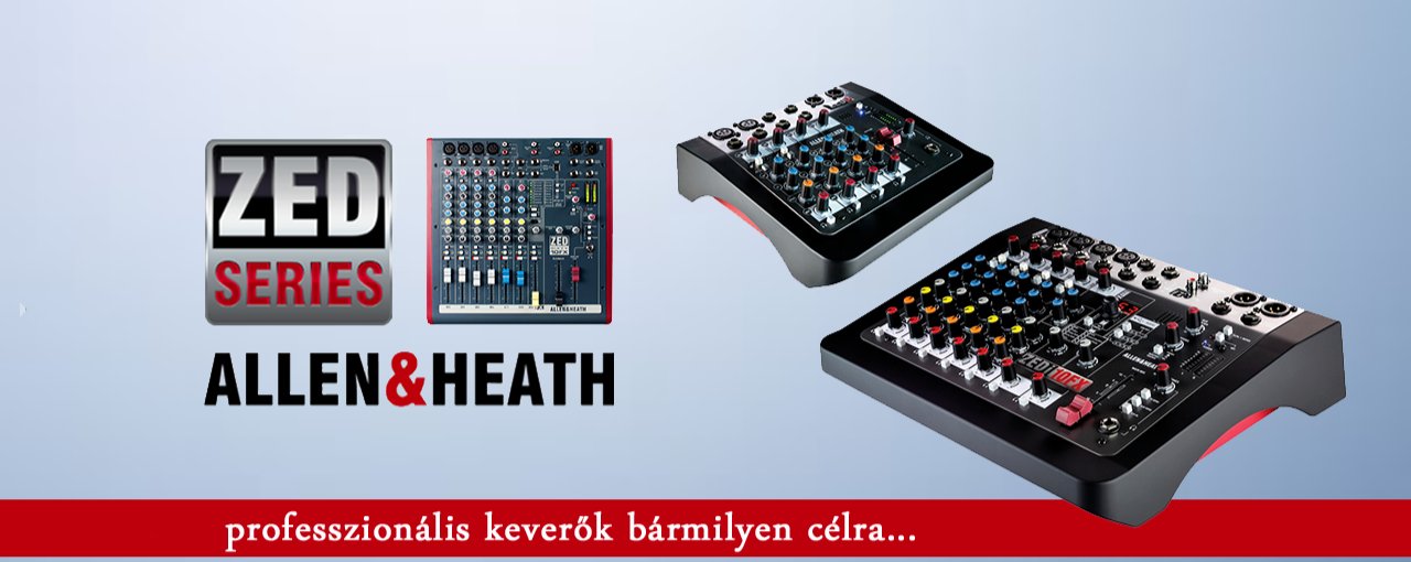Allen & Heath ZED keverők