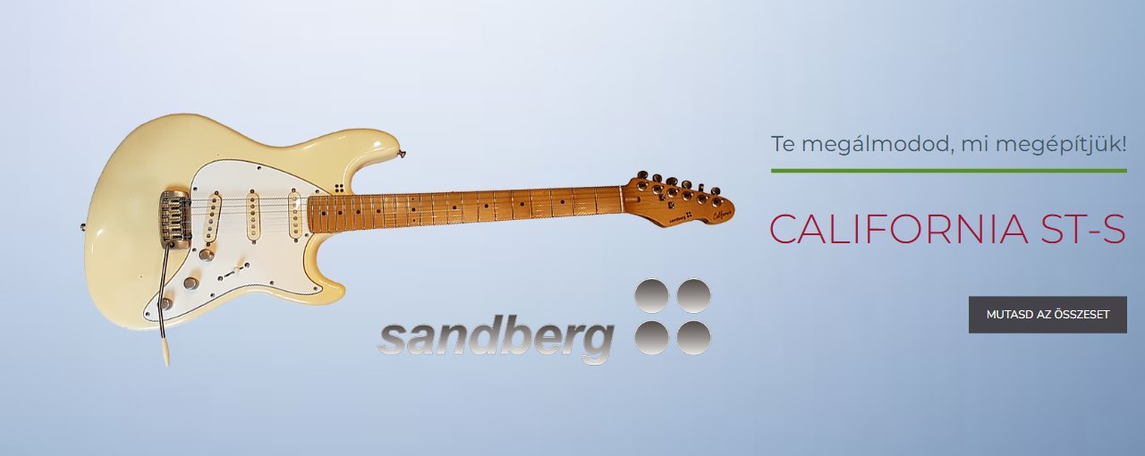 Sandberg California ST-S – Te megálmodod, mi megépítjük!