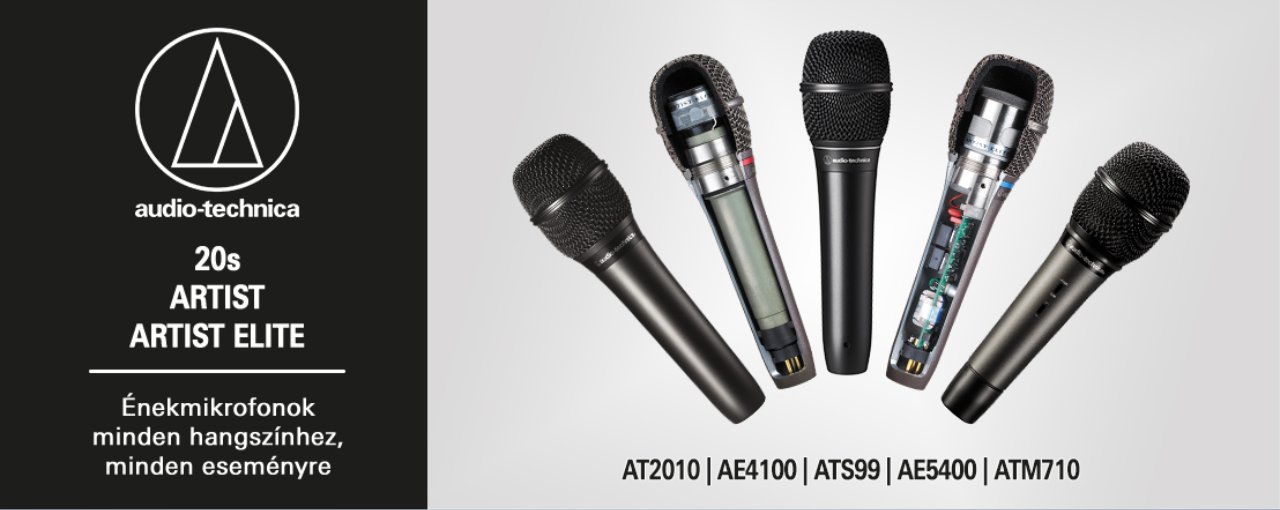 Audio-Technica 20s, ARTIST és ARTIST ELITE énekmikrofonok